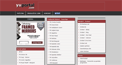 Desktop Screenshot of fudbal.yuportal.com
