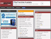 Tablet Screenshot of fitness.yuportal.com