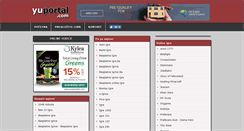 Desktop Screenshot of online-igrice.yuportal.com