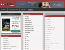 Tablet Screenshot of online-igrice.yuportal.com