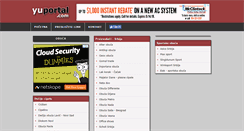 Desktop Screenshot of obuca.yuportal.com