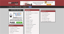 Desktop Screenshot of nekretnine-crna-gora.yuportal.com