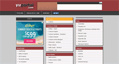 Desktop Screenshot of cvece.yuportal.com