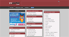 Desktop Screenshot of izlazak.yuportal.com