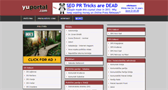 Desktop Screenshot of politika.yuportal.com