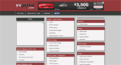 Desktop Screenshot of anime.yuportal.com