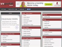 Tablet Screenshot of anime.yuportal.com